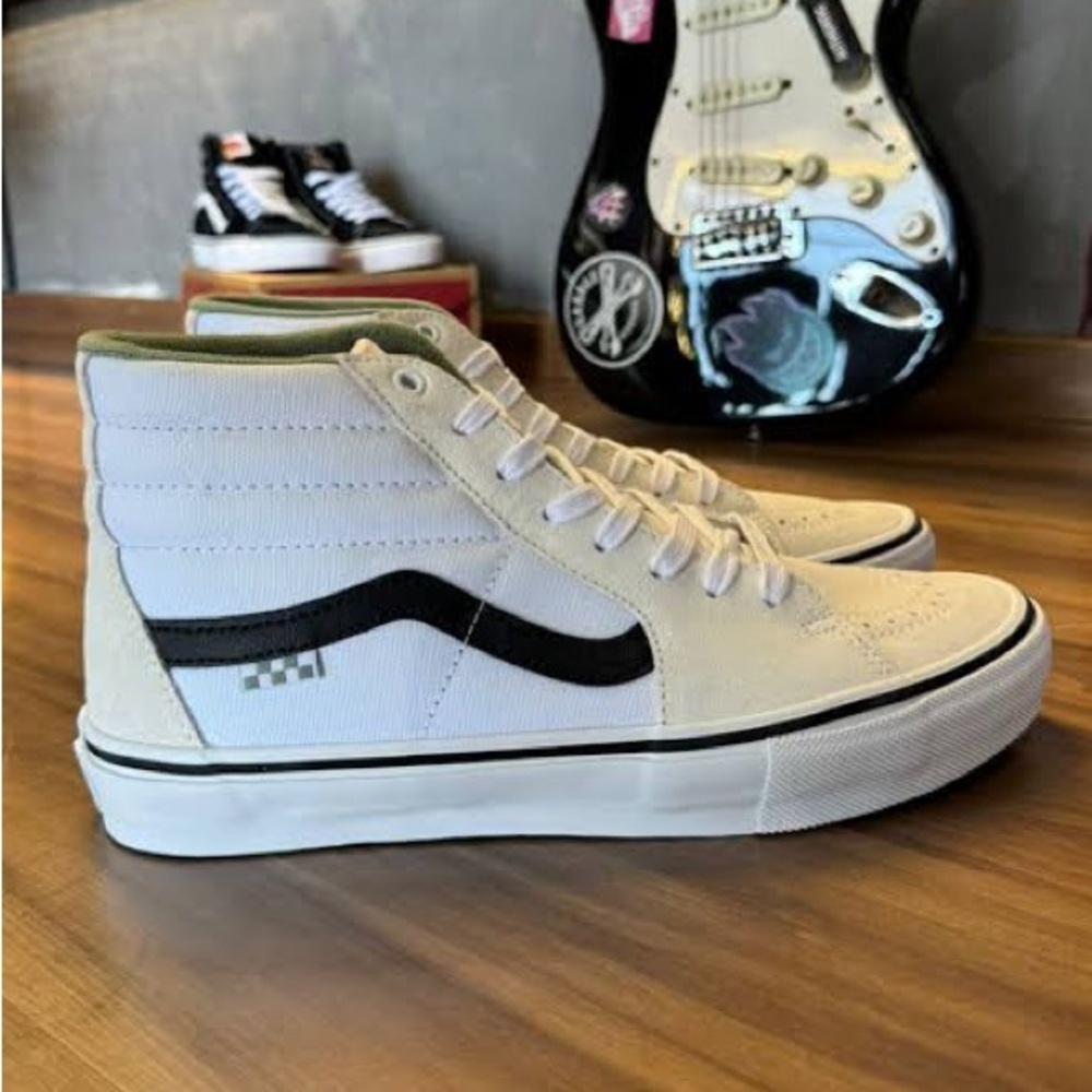 New Vans Skate Sk8-Hi Pro Skateboarding Sneaker Shoe, size W 7 (M 5.5) - Picture 11 of 11